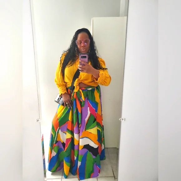 Colorful skirt 😍 - Picture 3 of 4